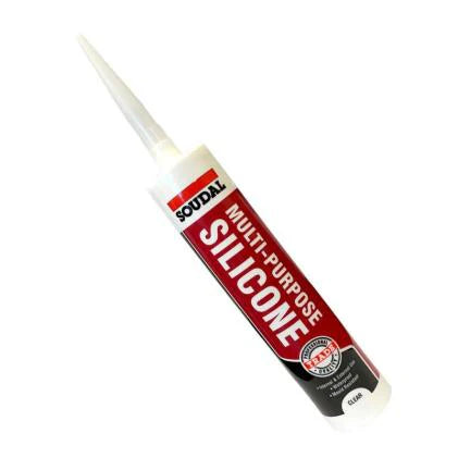 Soudal Multi Purpose Silicone Brilliant White (270ml)