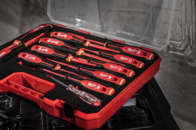 Milwaukee Tri-Lobe VDE Screwdriver PZ Set -7pcs