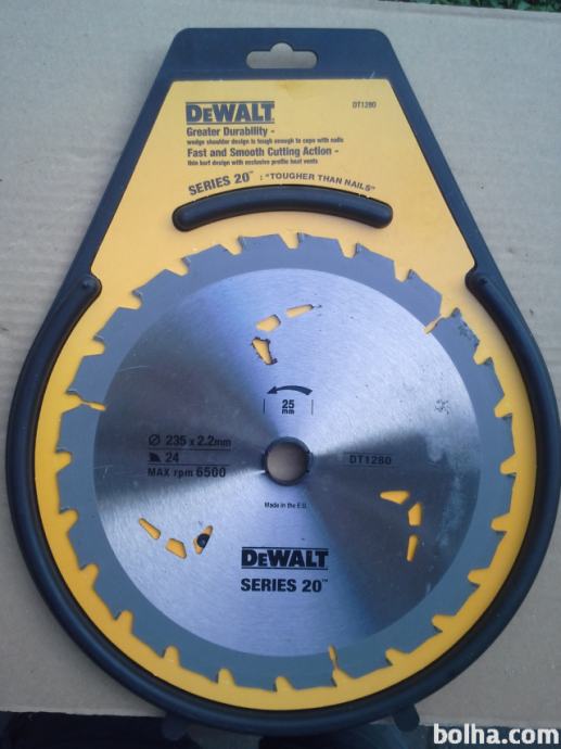 DEWALT SERIES 20 235 X 2.2MM SAW BLADE - United Fixings