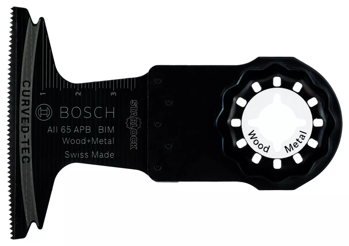 BOSCH - Bim Plunge Cut Saw Blade Aii 65 Apb Wood And Metal - 40 X 65mm - 5 Pack