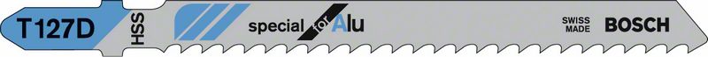 BOSCH - aluminium - 1 Lug T127 D - Jigsaw Blades - 5 Pack Main Image
