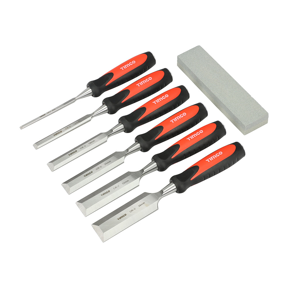 Bevel Edge Wood Chisel Set 7pc Main Image