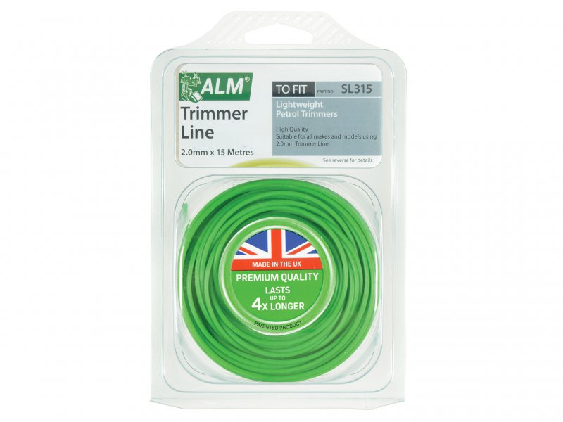 ALM Manufacturing SL315 Light-Duty Petrol Trimmer Line 2.0mm x 15m Main Image