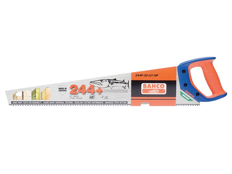 Bahco 244P-22-U7-HP Barracuda Handsaw 550mm (22in) 7tpi Main Image