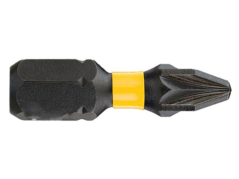 DEWALT Impact Torsion Bits PZ2 25mm Pack of 5 Main Image