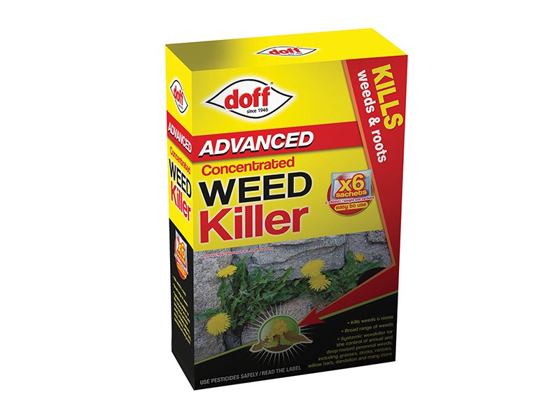 DOFF Super Strength Glyphosate Weedkiller Concentrate 6 Sachet Main Image