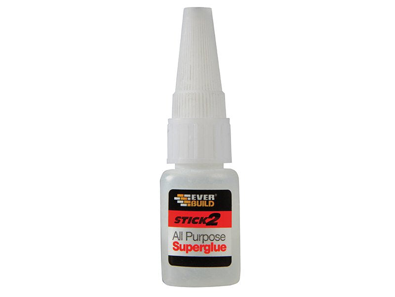 Everbuild Stick 2 All Purpose Superglue Bottle 5g Main Image