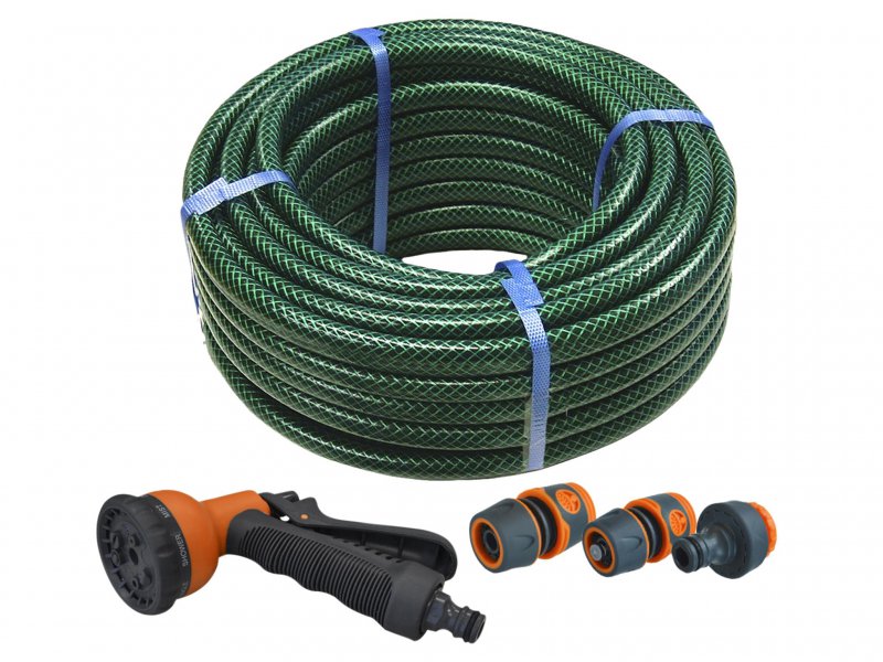 Faithfull Hose 15m with Fittings & Spray Gun Main Image