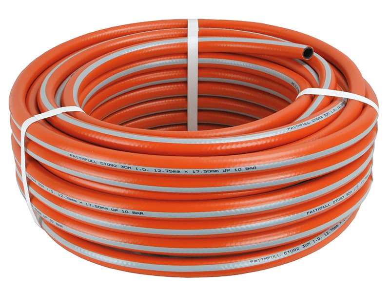 Faithfull Prestige Heavy-Duty Garden Hose 30m 12.5mm (1/2in) Diameter Main Image