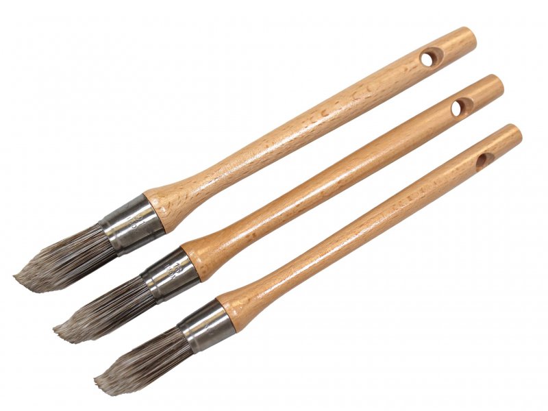 Faithfull Pointed Brush Set, 3 Piece Main Image