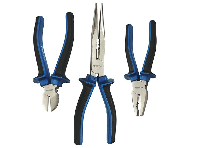 Faithfull Handyman Pliers Set, 3 Piece Main Image