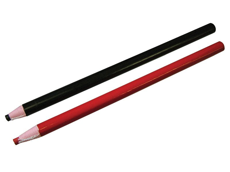 Faithfull Ceramic Tile Markers (Black & Red) Main Image