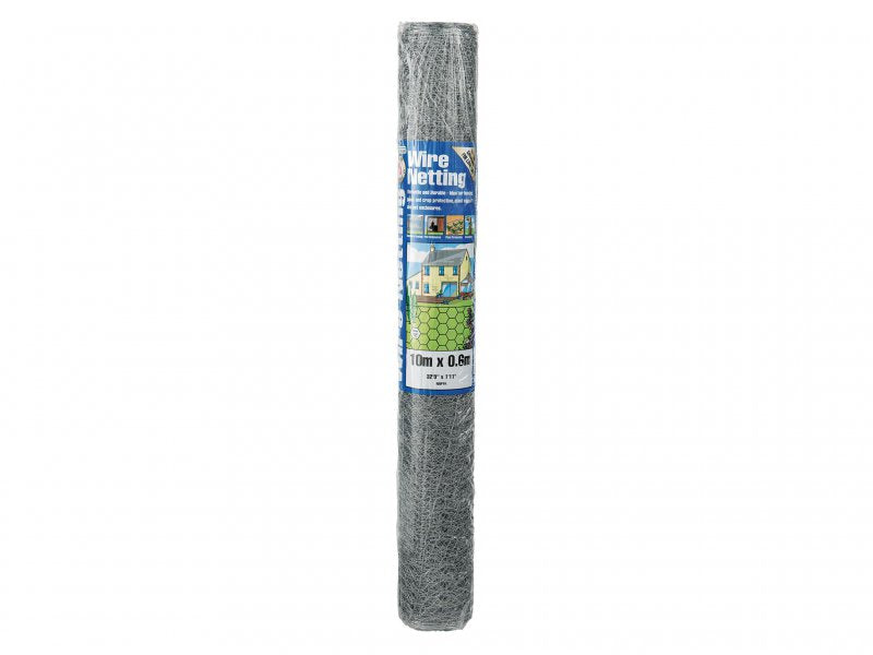 Gardman Galvanised Wire Netting 13mm² Hexagon, 10 x 0.6m Main Image