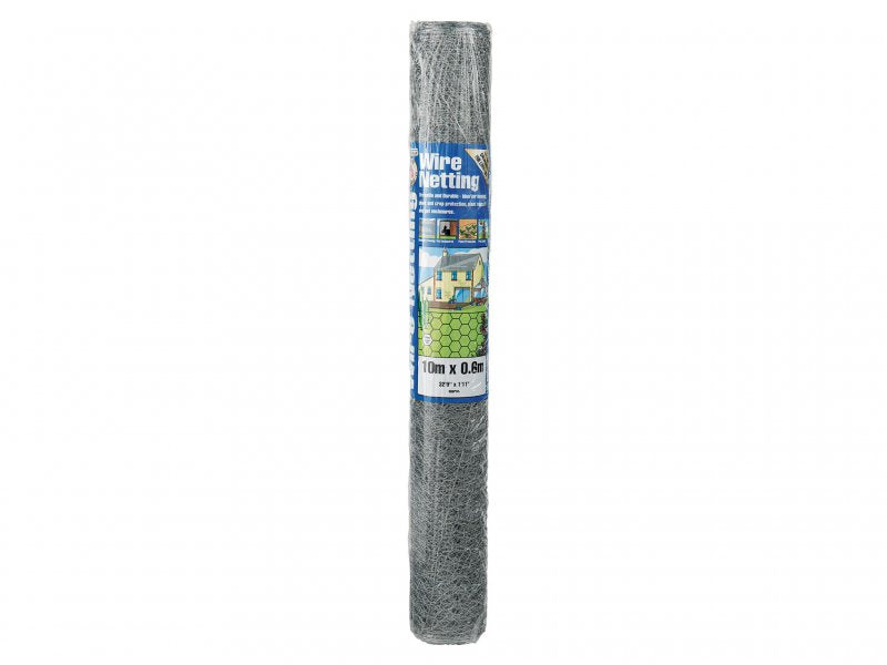 Gardman Galvanised Wire Netting 13mm² Hexagon, 10 x 0.9m Main Image