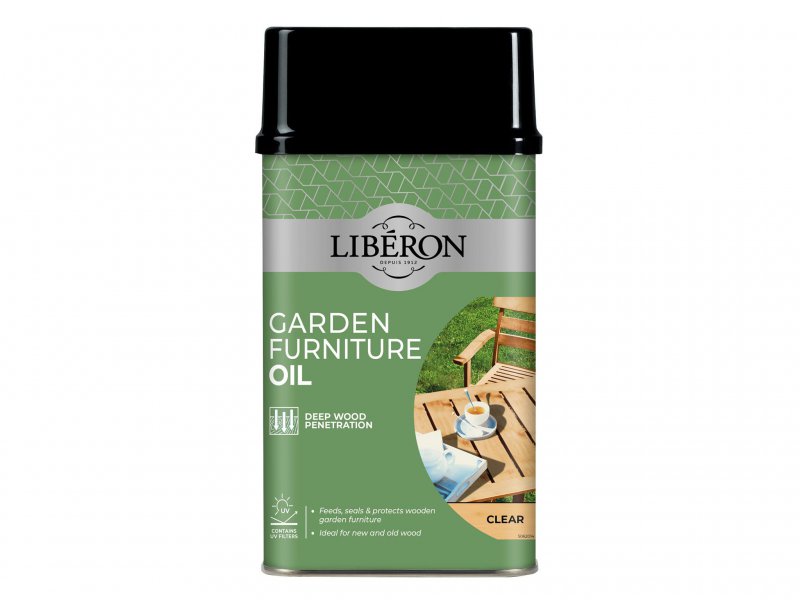 Liberon Garden Furniture Oil Clear 500ml Main Image