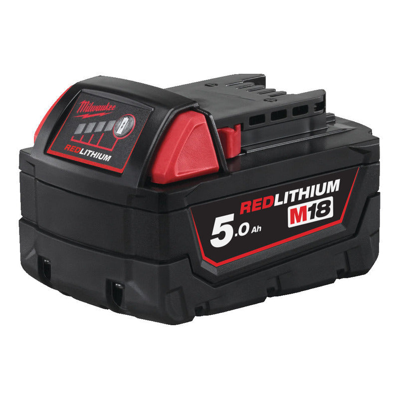 Milwaukee M18 B5 - 5.0AH Red Lithium Battery Main Image