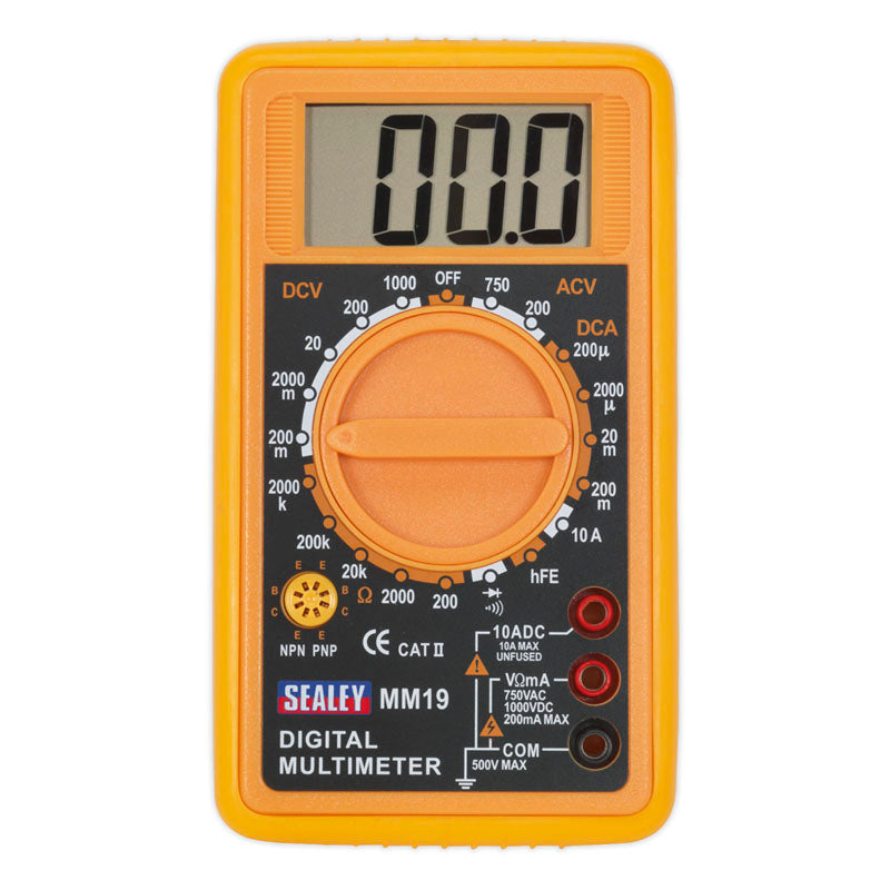 Sealey Digital Multimeter 19 Function Main Image