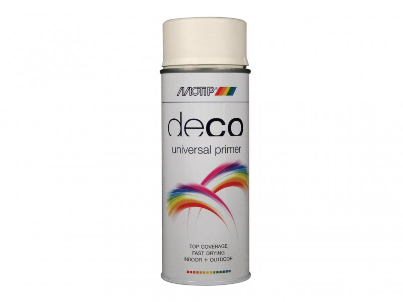 MOTIP Deco Spray Primer White 400ml Main Image