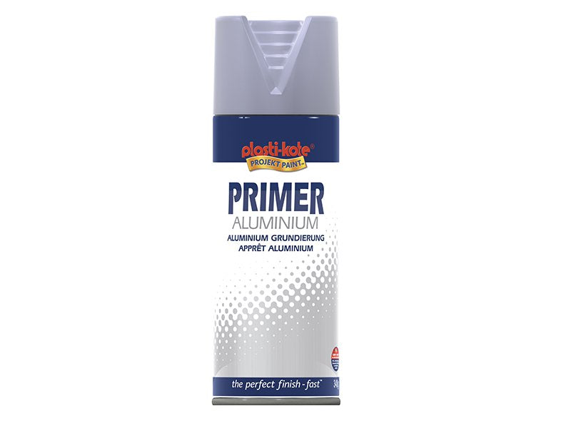 Plasti-kote Primer Aluminium Spray 400 ml Main Image