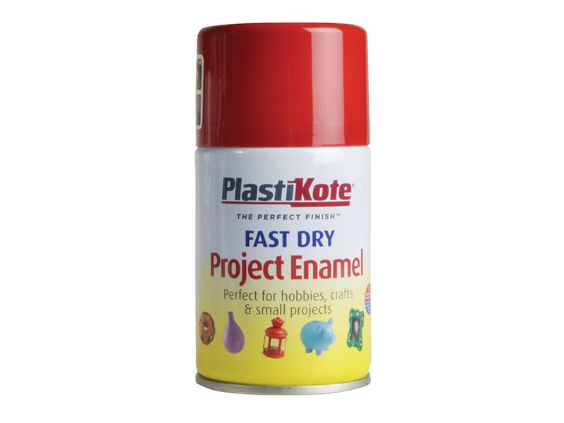 Plasti-kote Fast Dry Enamel Aerosol Insignia Red 100 ml Main Image