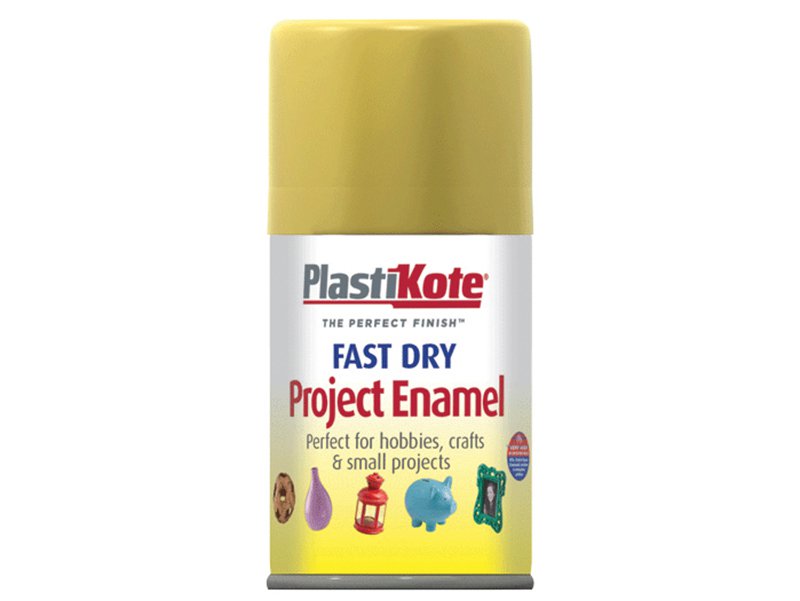 Plasti-kote Fast Dry Enamel Aerosol Gold Leaf 100 ml Main Image