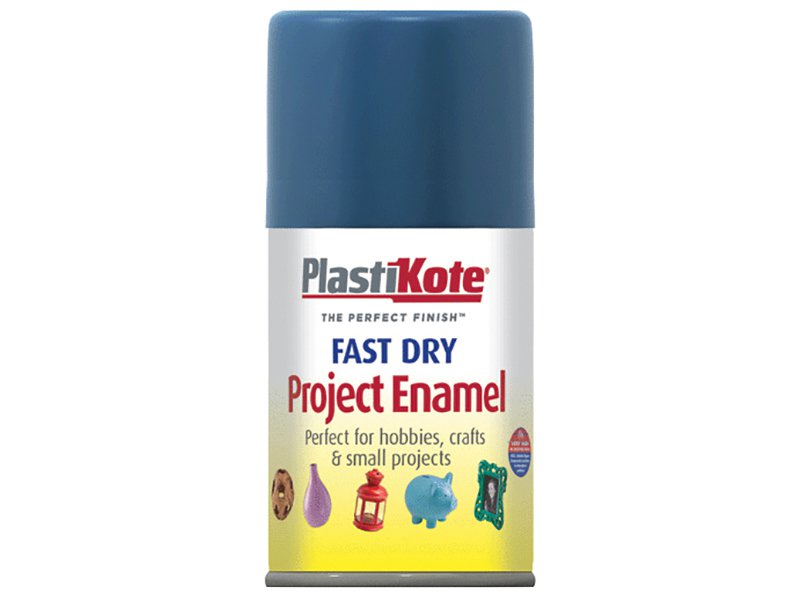 Plasti-kote Fast Dry Enamel Aerosol Harbour Blue 100 ml Main Image