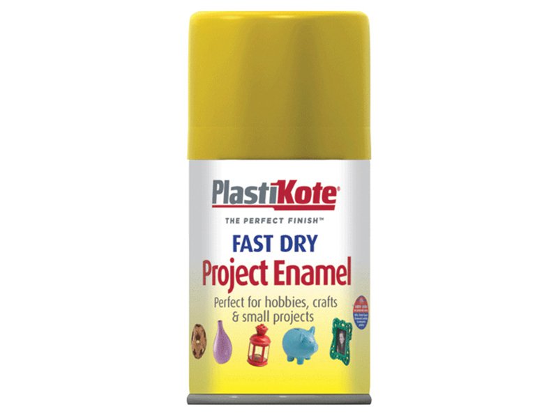 Plasti-kote Fast Dry Enamel Aerosol Brass 100 ml Main Image