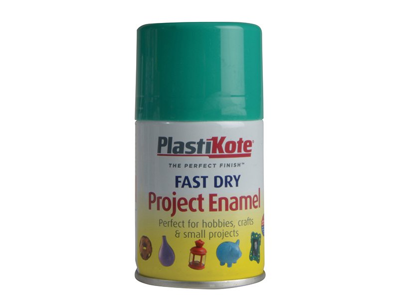 Plasti-kote Fast Dry Enamel Aerosol Jade 100 ml Main Image