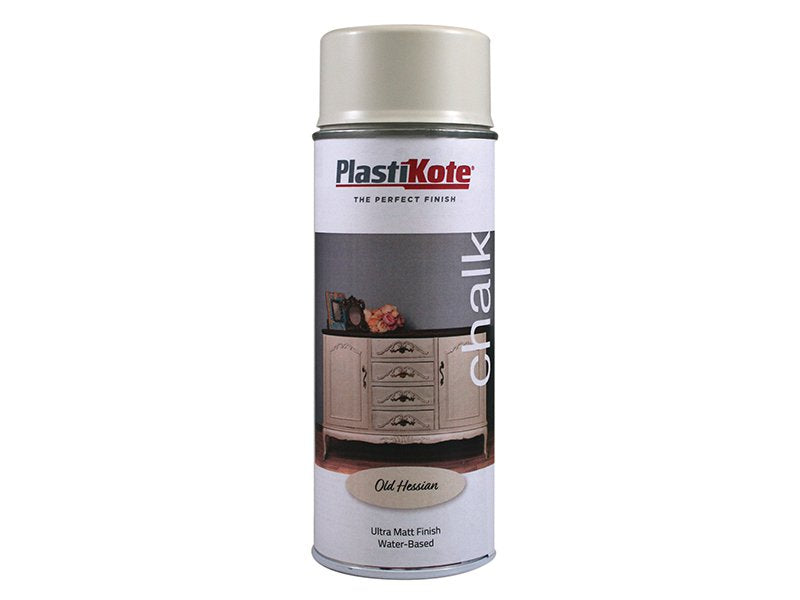 Plasti-kote Chalk Finish Spray Old Hessian 400ml Main Image