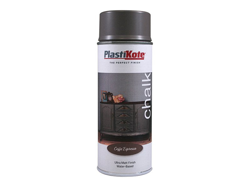 Plasti-kote Chalk Finish Spray Caffe Espresso 400ml Main Image