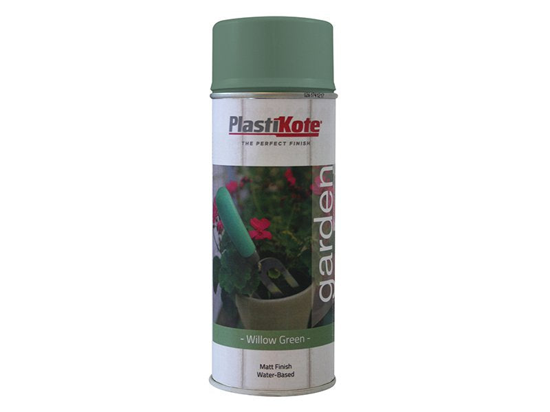 Plasti-kote Garden Colours Spray Paint Willow Green 400ml Main Image