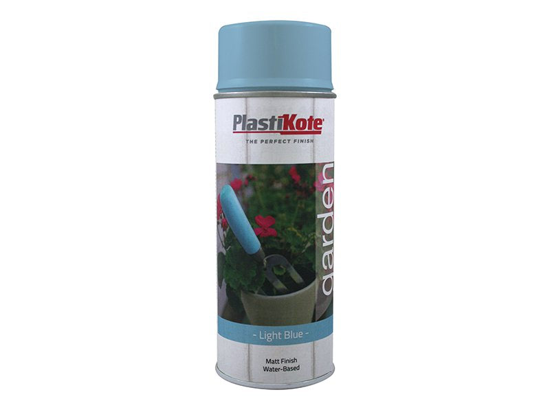 Plasti-kote Garden Colours Spray Paint Light Blue 400ml Main Image