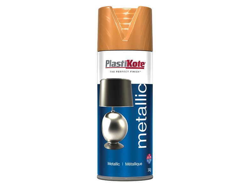 Plasti-kote Metallic Spray Bronze 400 ml Main Image
