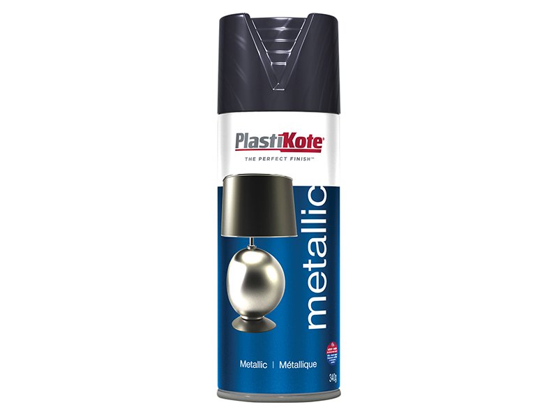 Plasti-kote Metallic Spray Graphite 400 ml Main Image
