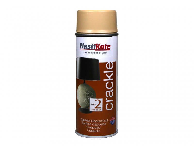 Plasti-kote Crackle Touch Spray Heritage Gold 400 ml Main Image