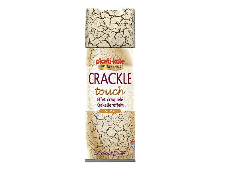 Plasti-kote Crackle Touch Spray Brown Base Coat 400 ml Main Image