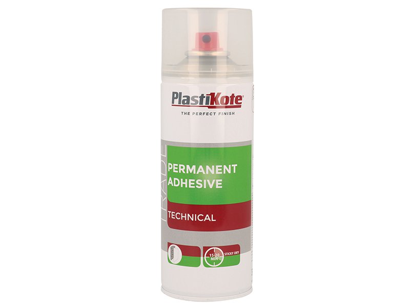 PlastiKote Trade Permanent Spray Adhesive 400ml Main Image