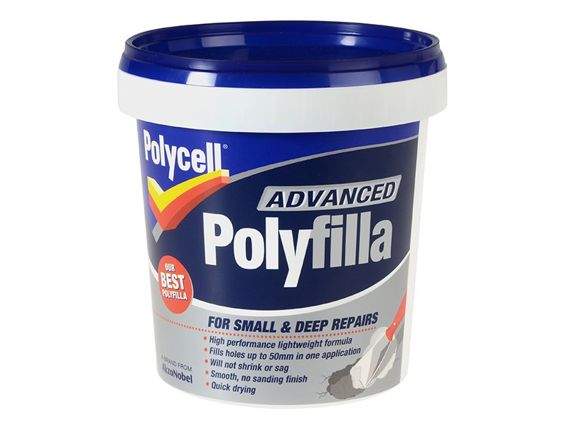 Polycell Advanced Polyfilla - 600ml Main Image