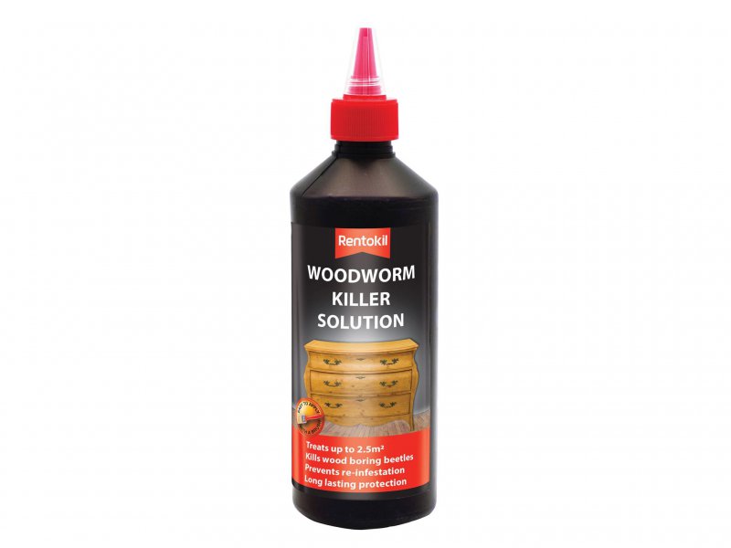 Rentokil Woodworm Killer Solution 500ml Main Image