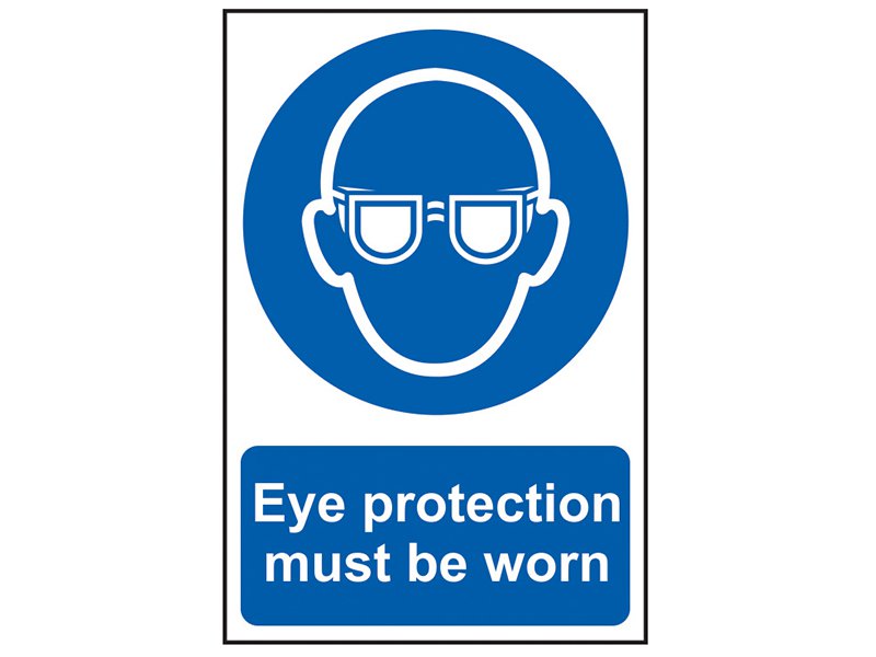 Scan Eye Protection Must Be Worn - PVC 200 x 300mm Main Image