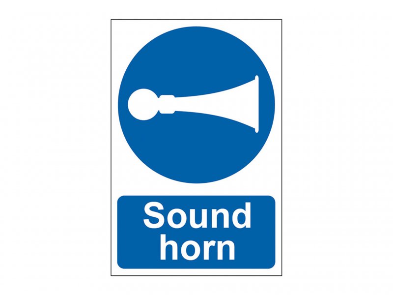Scan Sound Horn  - PVC Sign 200 x 300mm Main Image