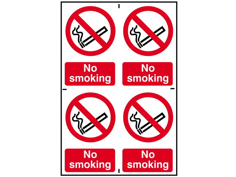 Scan No Smoking - PVC 200 x 300mm Main Image