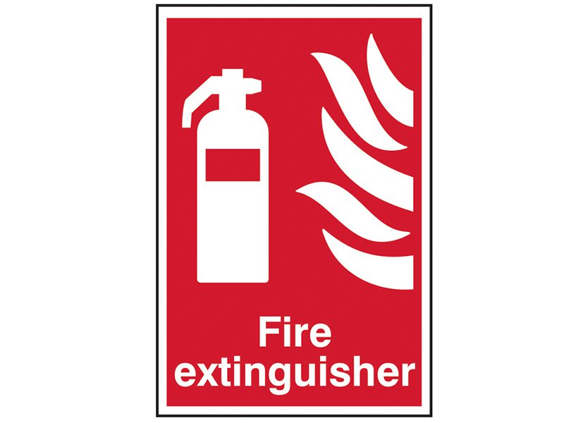 Scan Fire Extinguisher - PVC 200 x 300mm Main Image