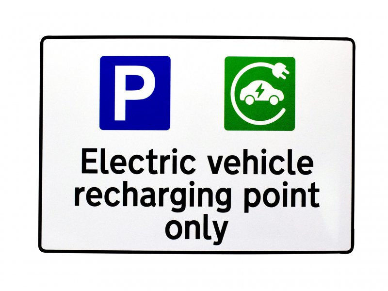 Scan Ev Recharging Point Only Rpvc 300X200Mm Main Image