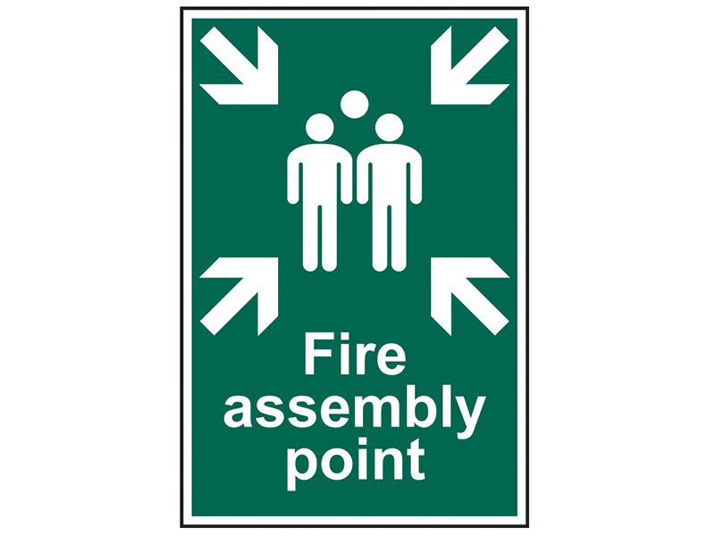 Scan Fire Assembly Point - PVC 200 x 300mm Main Image