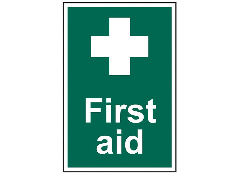 Scan First Aid - PVC 200 x 300mm Main Image