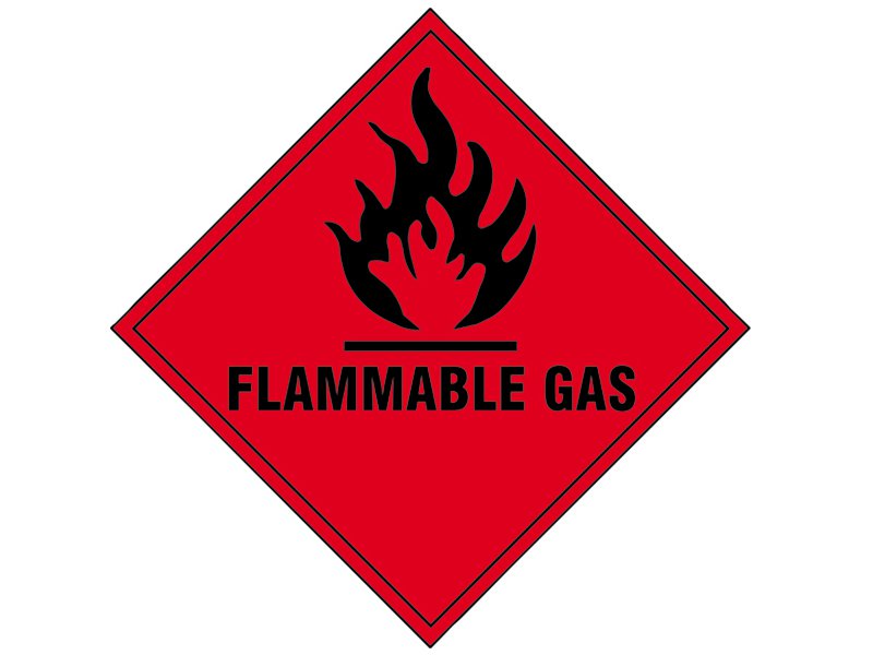 Scan Flammable Gas SAV - 100 x 100mm Main Image