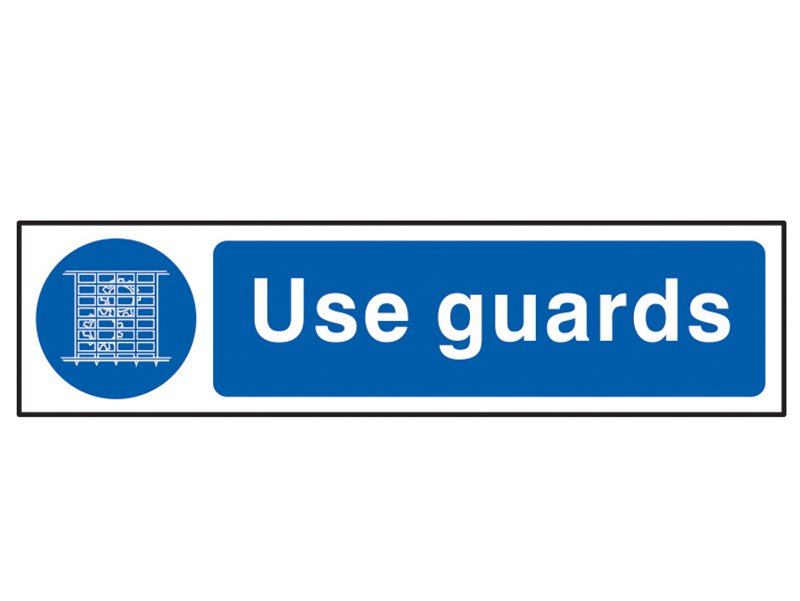 Scan Use Guards - PVC 200 x 50mm Main Image