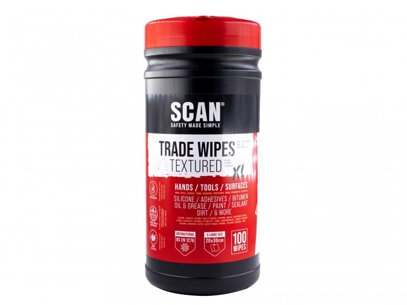 Scan Heavy-duty Trade Wipes (Tub 100) Main Image