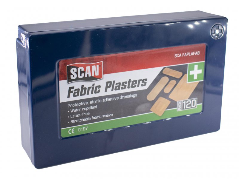 Scan Hydroscopic Fabric Plasters 100 Assorted Main Image